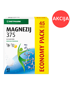 Dietpharm Magnezij 375 šumeće tablete promotivno pakiranje